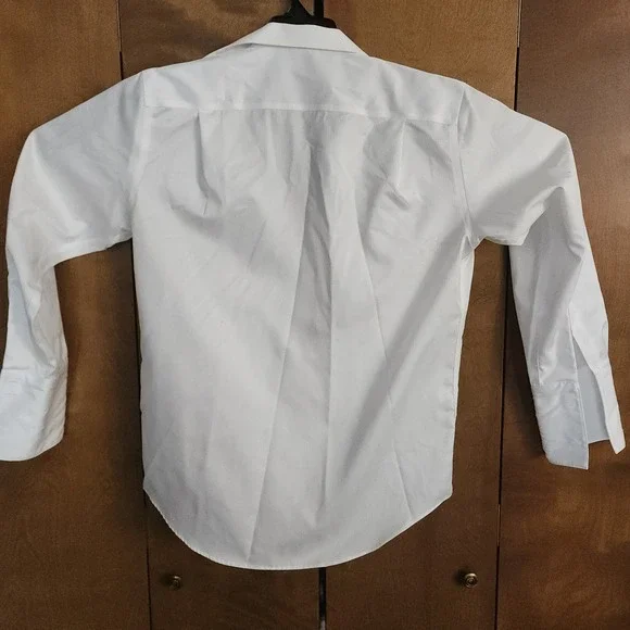 D20 PRONTO UOMO Mens White 2 Shirt Bundle Dress Shirt Size 16‎ 32 33 Cotton - Picture 4 of 7